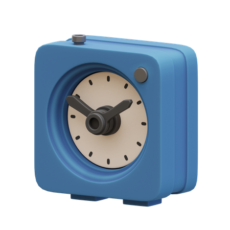 Alarm Clock  3D Illustration