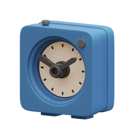 Alarm Clock  3D Illustration