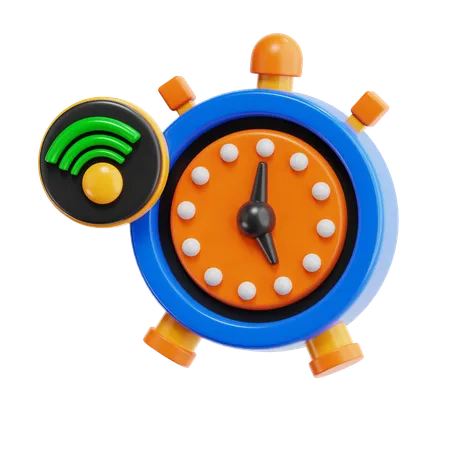 Alarma inteligente  3D Icon