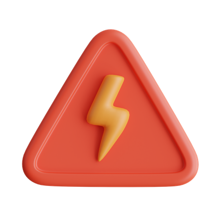 Alert  3D Icon