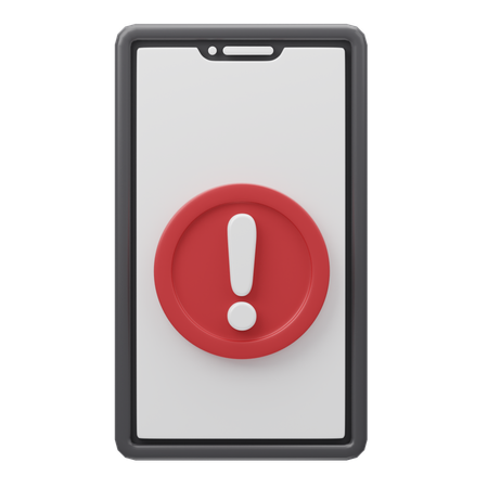 Alert  3D Icon