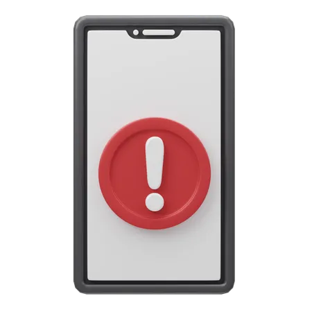 Alert  3D Icon