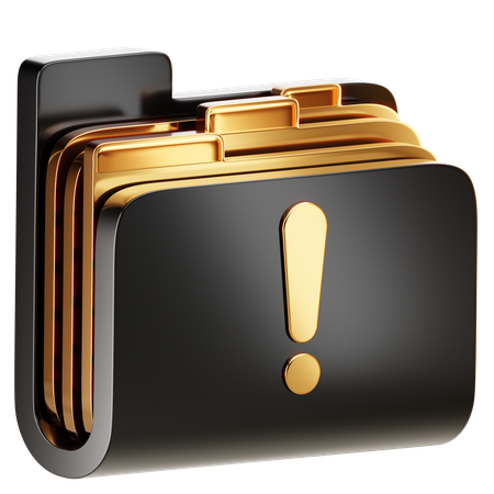 Alert  3D Icon