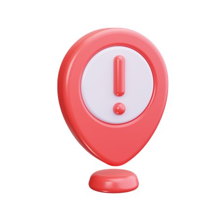 Alert  3D Icon