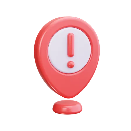 Alert  3D Icon