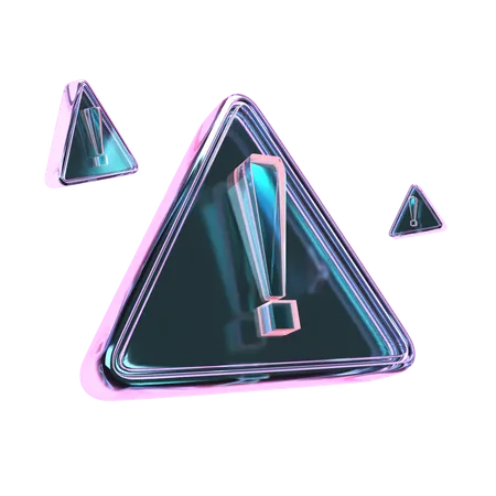 Alert  3D Icon