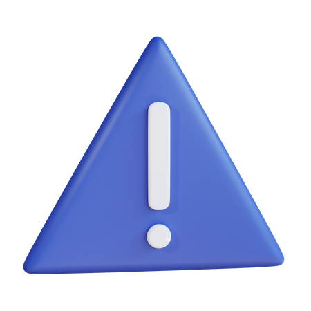 Alert  3D Icon