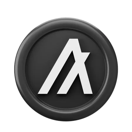 Algo Algorand Coin  3D Icon