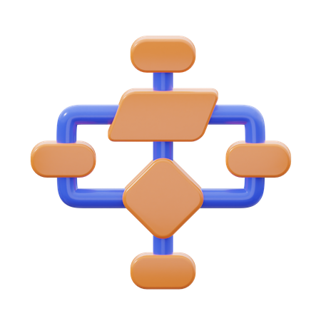 Algorithm  3D Icon