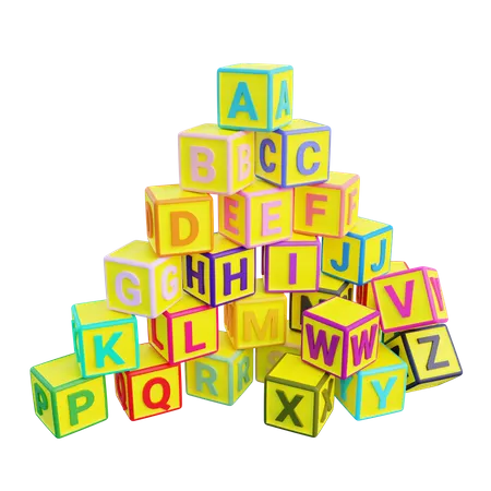 Alphabet  3D Icon