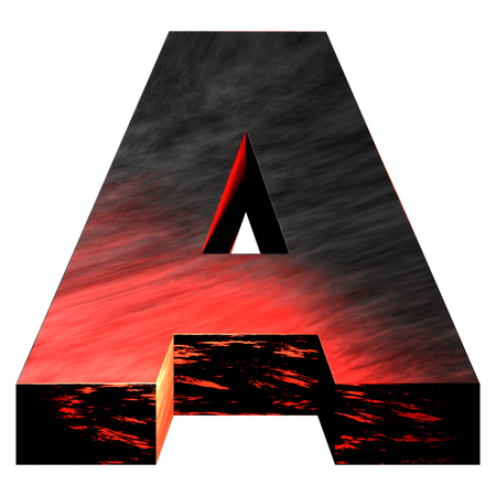 Alpha Beta  3D Icon