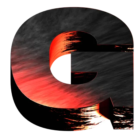 Alphabet g  3D Icon