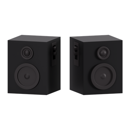 Altavoces  3D Icon