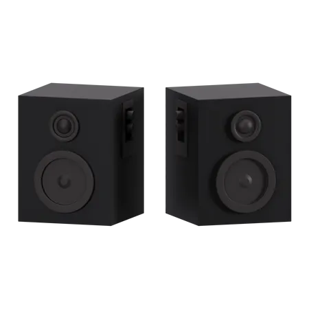 Altavoces  3D Icon