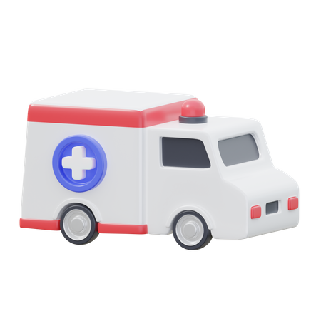 Ambulance  3D Icon