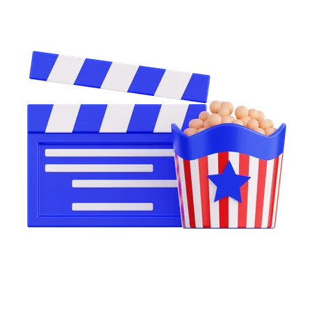 America Cinema  3D Icon