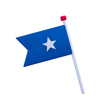 America Flag  3D Illustration