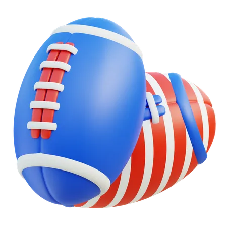 American Football  3D Icon