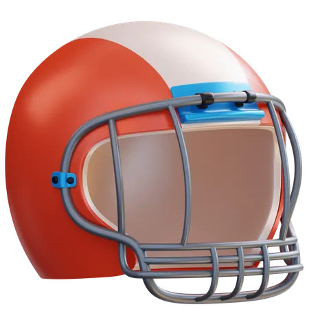 American Football Helmet  3D Icon