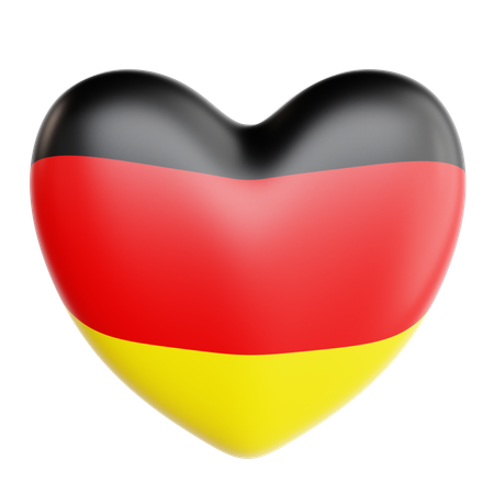 J'aime l'Allemagne  3D Icon