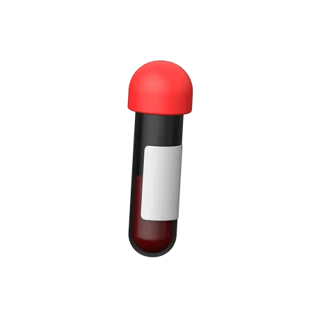 Prueba de sangre  3D Icon