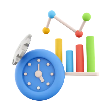 Analysis Management  3D Icon