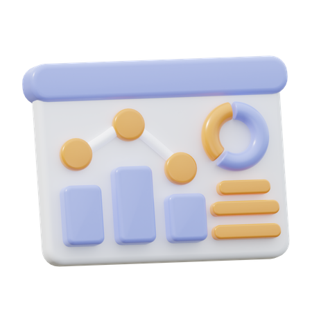 Analytics  3D Icon