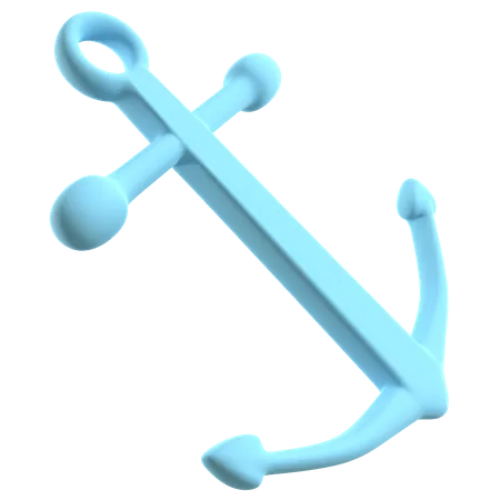 Anchor  3D Illustration