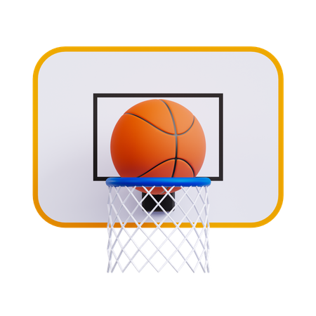 Anel de basquete  3D Icon