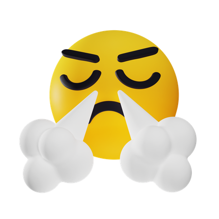 Angry Emoji  3D Icon