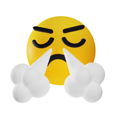 Angry Emoji  3D Icon