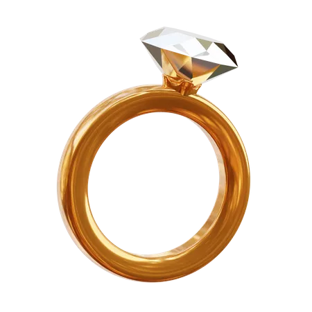 Anillo  3D Icon