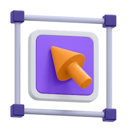 Anklickbare Form  3D Icon