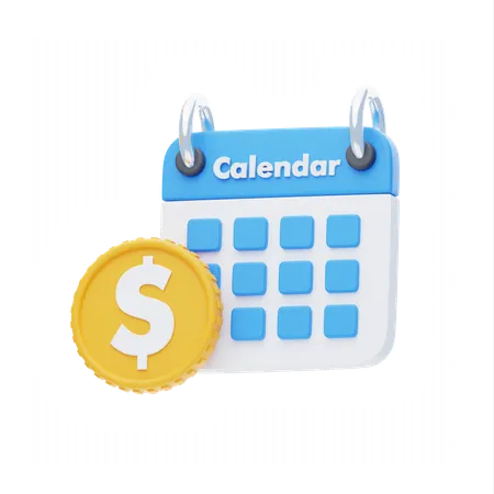 Annual income  3D Icon