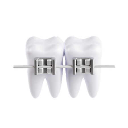 Aparato dental  3D Icon