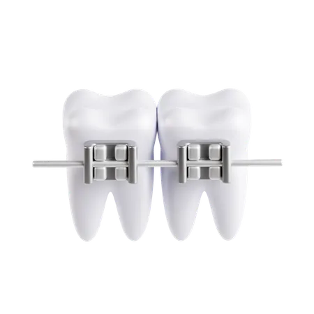 Aparato dental  3D Icon