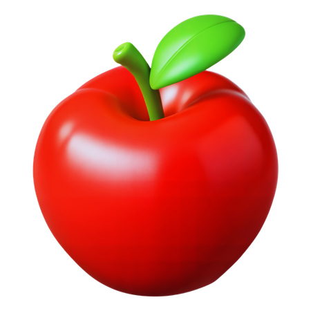 Apfel  3D Icon