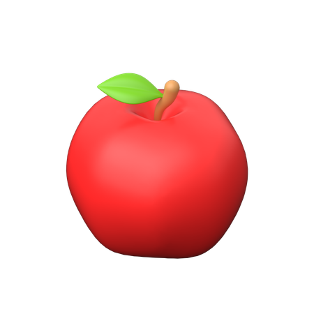 Apfel  3D Icon