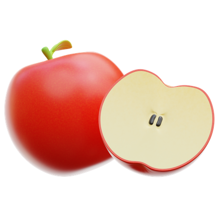 Apfel  3D Icon