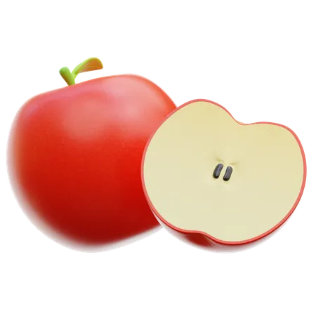 Apfel  3D Icon