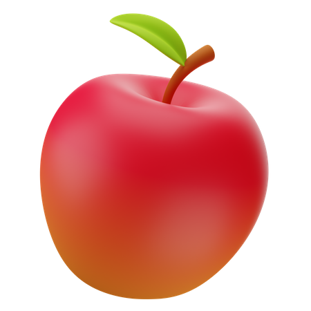 Apfel  3D Icon