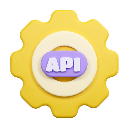 Api  3D Icon