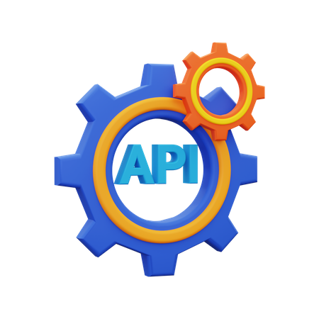 API  3D Icon