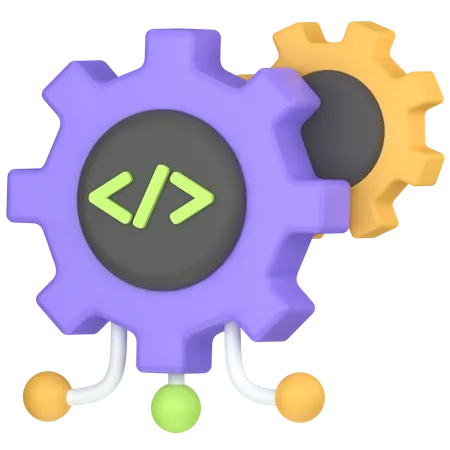 API  3D Icon