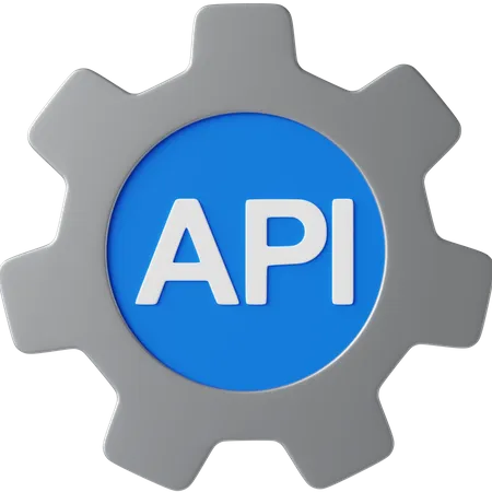 API  3D Icon