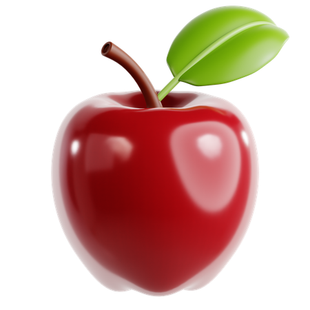 Apple  3D Icon