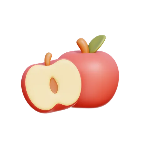 Apple  3D Icon