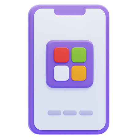 Application  3D Icon