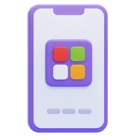 Application  3D Icon