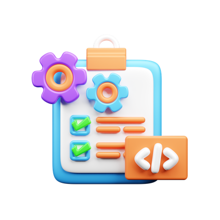 Application development  3D Icon